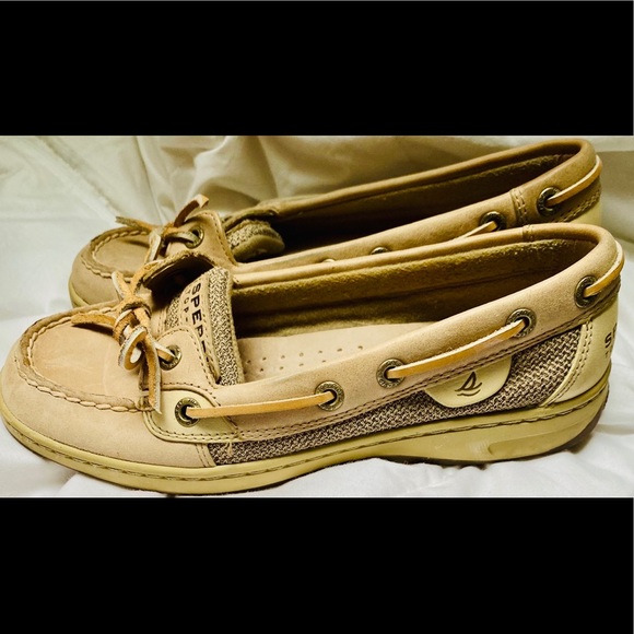 Sperry Shoes - Sperry topsider Angelfish boat shoe tan size 6